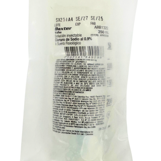 Solucion salina 0.9% 250cc