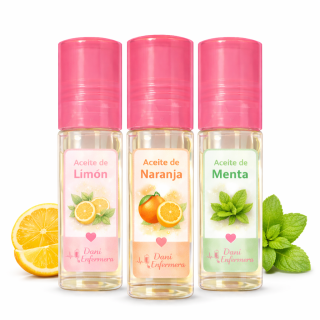 Kit de Aceites Esenciales Roll On x3